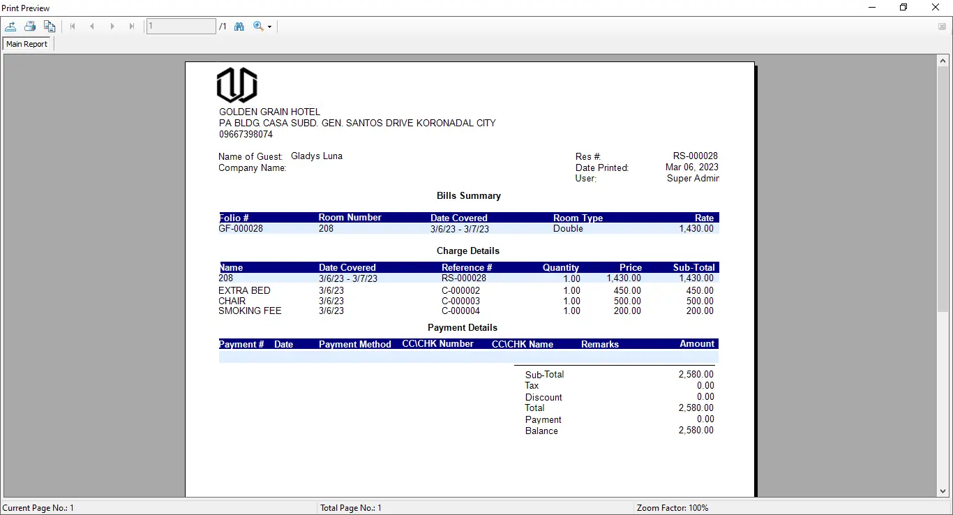 DSA Software Corporation - Hotelisoft